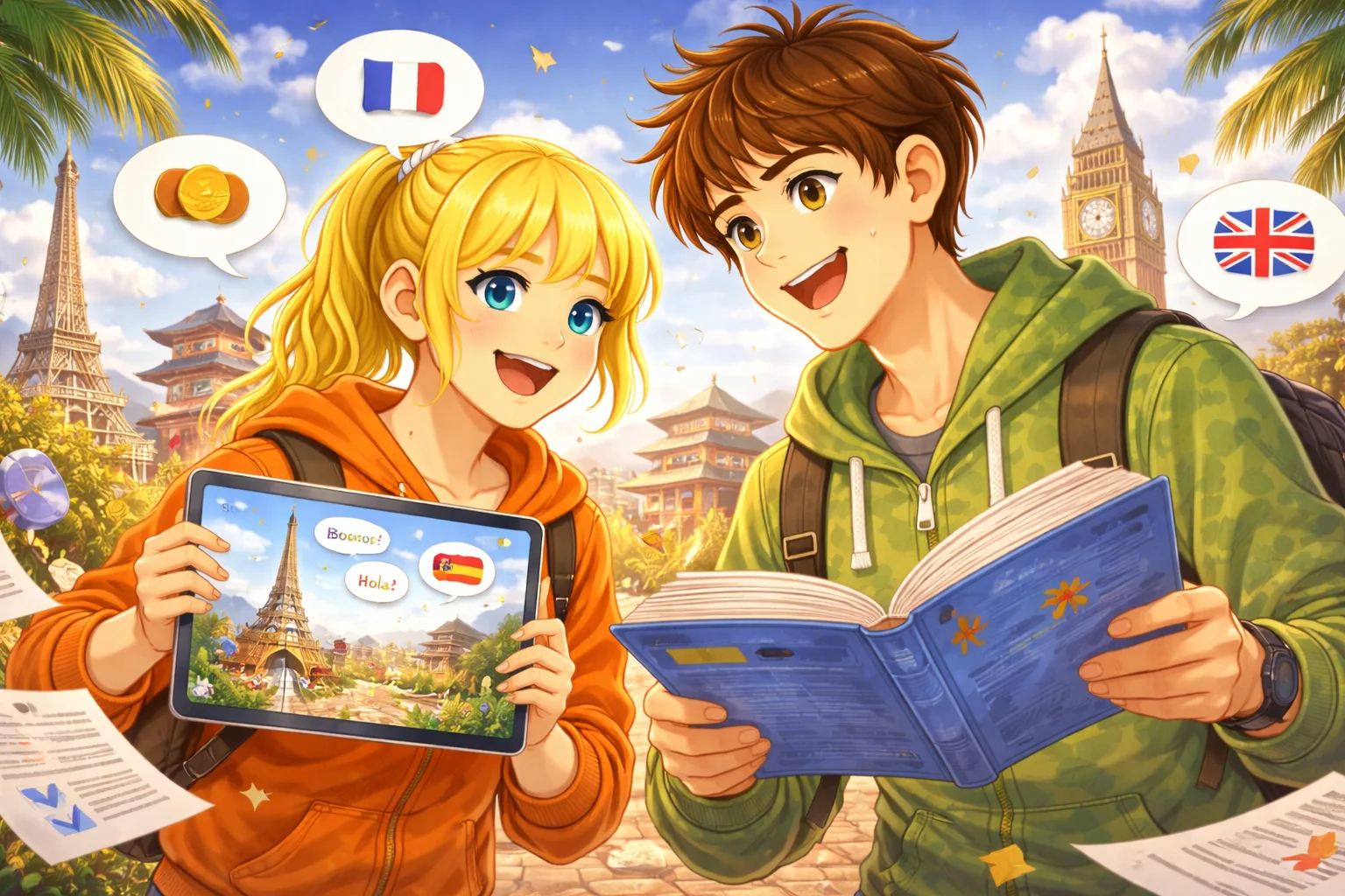 LingoStories App - Interactive language learning with stories